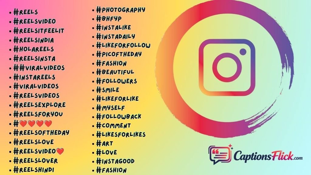 Best Hashtags for Insta Reels