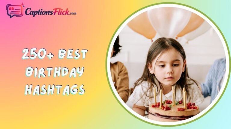 Birthday Hashtags