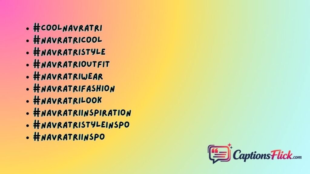 Happy Navratri Hashtags