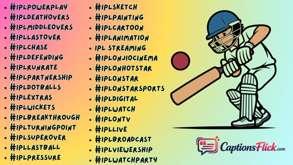 IPL Community Hashtags