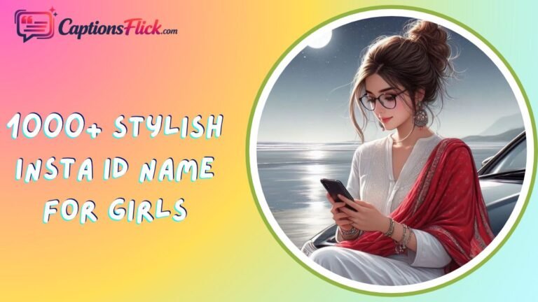 Insta ID Name For Girls
