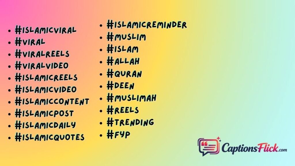 Islamic Viral Hashtag
