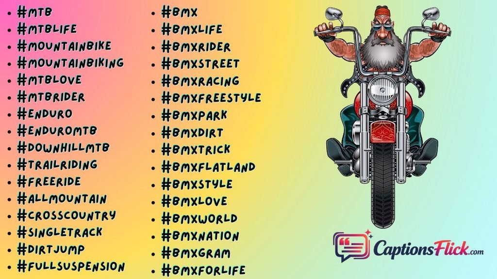 Mountain Biking Hashtags