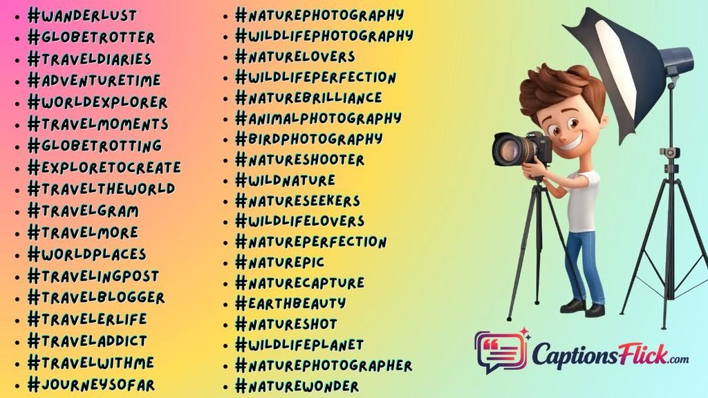 Popular Instagram Photography Hashtags