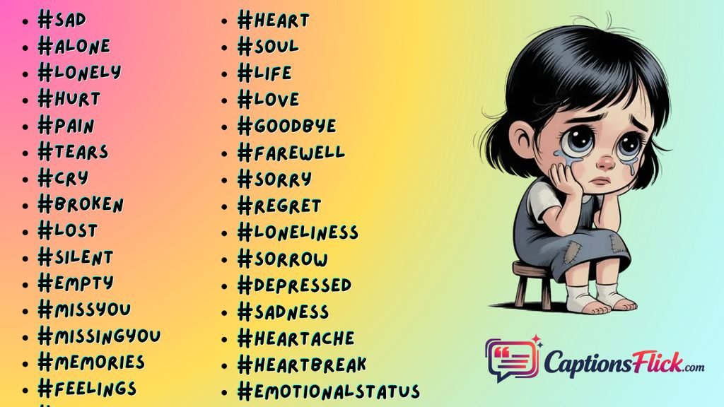 Sad Hashtags for Instagram Reels