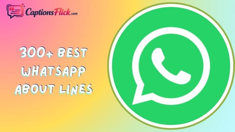 Whatsapp About Lines
