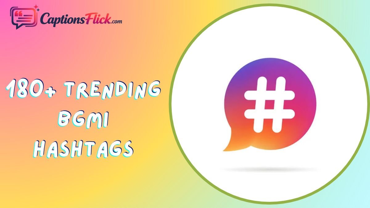 BGMI Hashtags