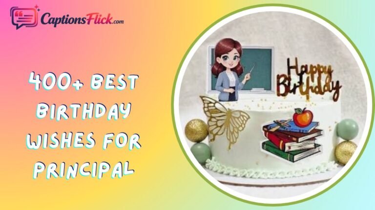 Birthday Wishes for Principal