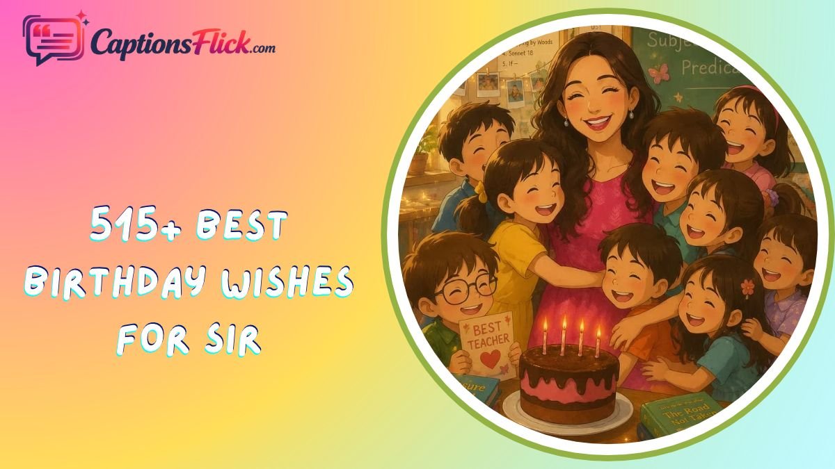 Birthday Wishes for Sir