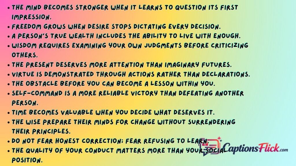 Famous Stoics Quotes