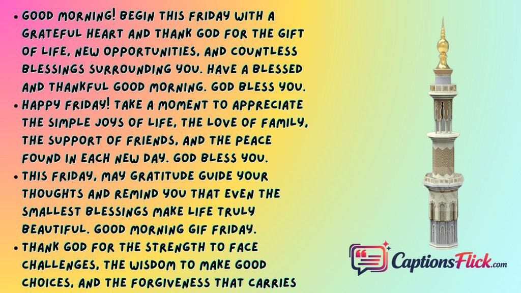 Positive Inspiration Happy Friday