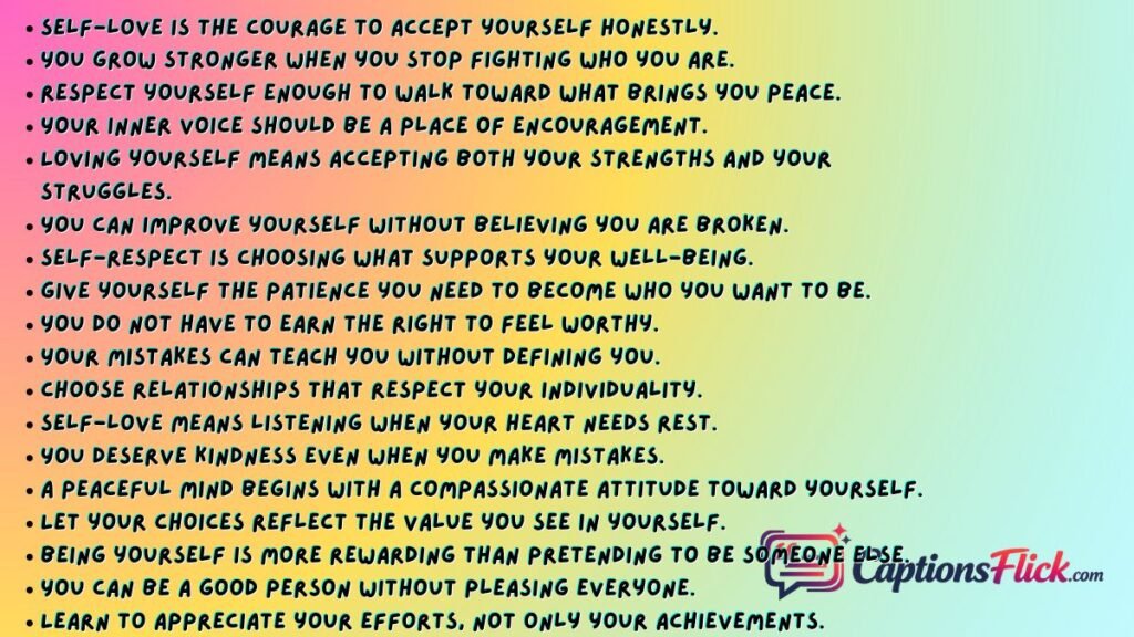 Quotes on Self Love
