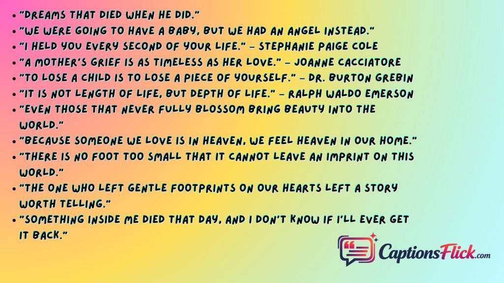 Sad Miscarriage Quotes for Grieving Mothers