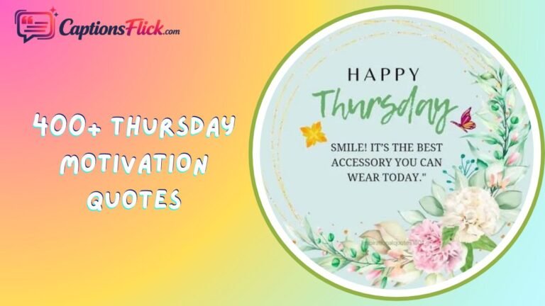 400+ Thursday Motivation Quotes: Best, Cool and Amazing Ideas 